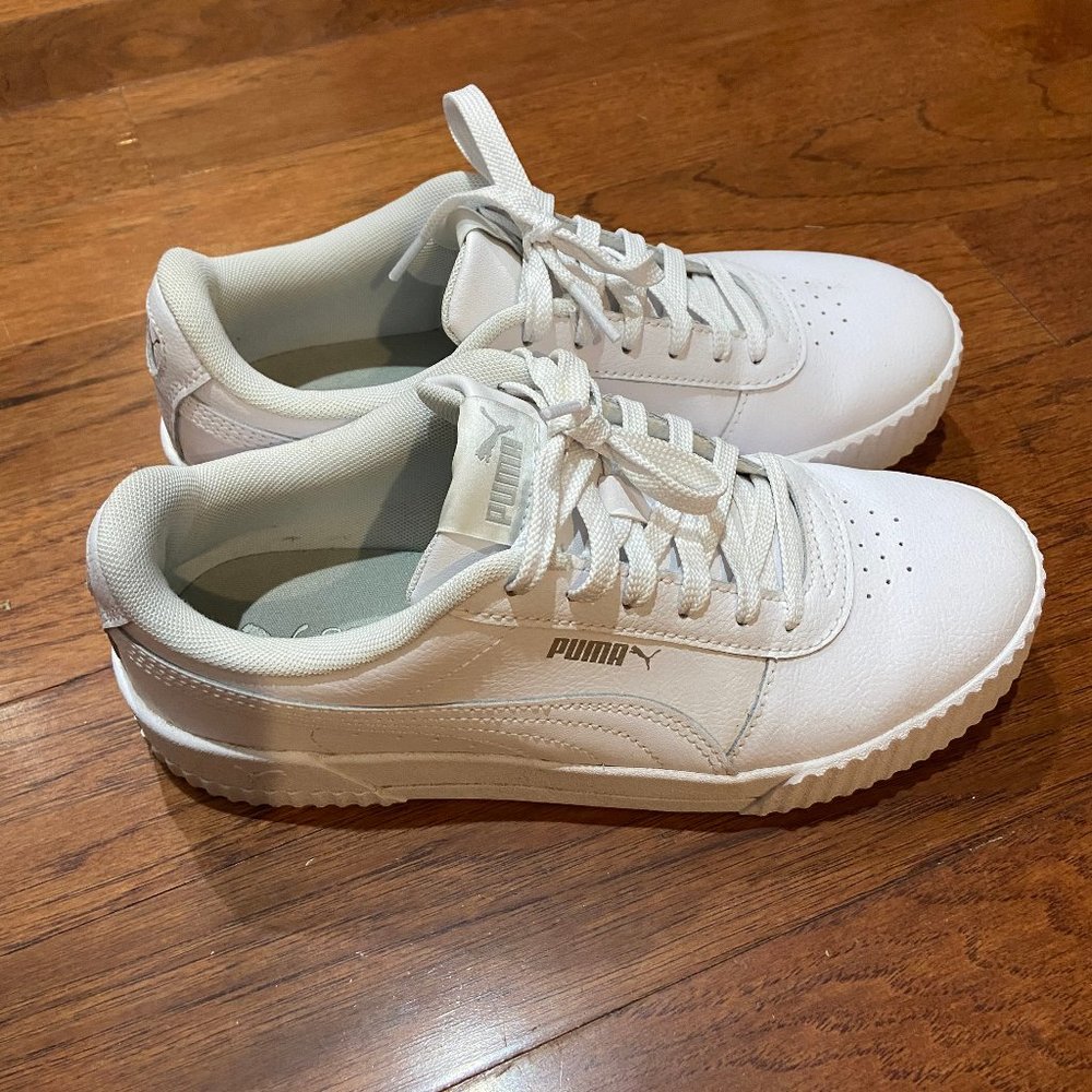 White Puma Carina Sneakers